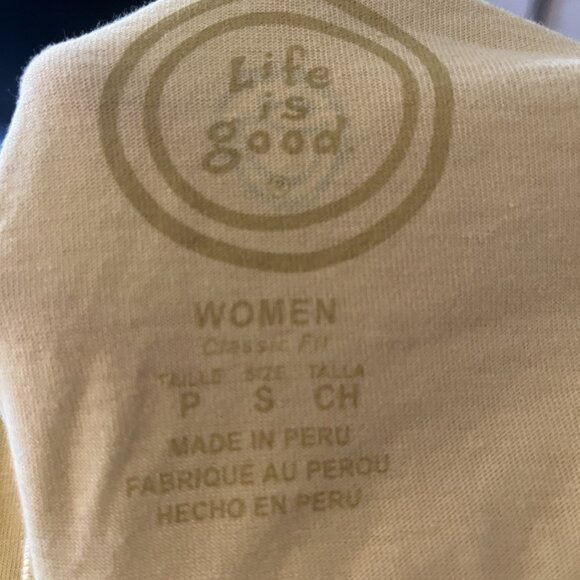 Vintage Life is Good Shirt - Picture 3 of 3